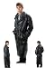 Oscar Armanno Mens Genuine Stone Leather Trench Coat