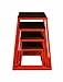 j/fit Plyo Box (Set of 4), Black/Red