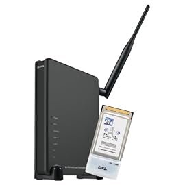 PLANEX WPSボタン搭載 IEEE802.11g/b 高機能・ハイパワー無線LANブロードバンドルータ&無線LAN カードセット BLW-54CW3-PK