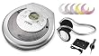 COBY CX-CD646 Super Slim CD Player with 60-SECOND Asp and Car Kit
