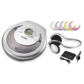 Click here to buy COBY CX-CD646 Super Slim CD Player with 60-SECOND Asp and Car Kit by Coby.