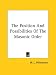 The Position And Possibilities Of The Masonic Order