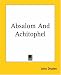 Book Absalom And Achitophel