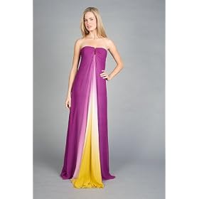 Gorgeous Purple and Yellow Ombre Gowns by Nicole Miller