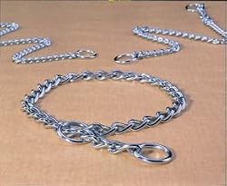 Hamilton Fine Choke Chain Dog Collar, 20" - C2020A