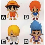 ワンピース ソフビフィギュア1 インブリスター 全4種セット