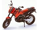 Die-cast Model KTM 640 Duke 2 (1:18 scale in Red)