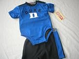Duke Blue Devils Baby Creeper and Shorts