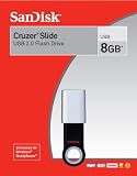 SanDisk SDCZ12-8192-A11B Cruzer Slide 8 GB USB Drive