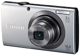 Canon �f�W�^���J���� PowerShot A2300 �V���o�[ ���w5�{�Y�[�� ��1600����f PSA2300(SL)