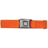 Ford Burst Seatbelt - Orange Web Belt