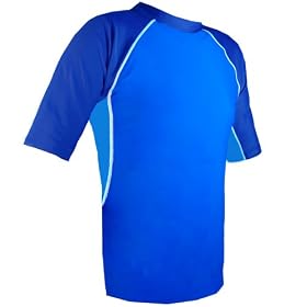 Men's UV Sun Protective, UPF 50+ Short Sleeve Rashguards