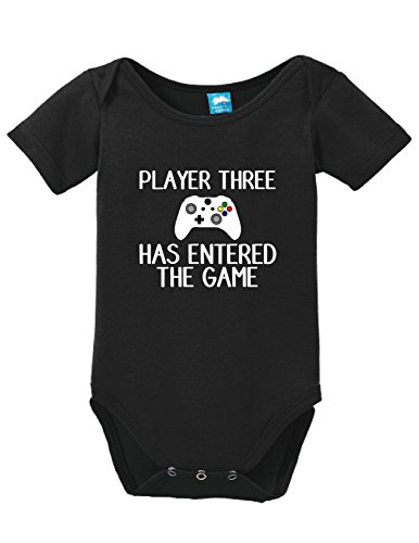 Player three has entered the game Onesie Funny Bodysuit Baby Romper