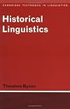 Historical Linguistics (Cambridge Textbooks in Linguistics)