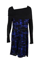 Viscose General Print Cowl Neck Elasticized   Waistline  Dress