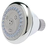 WaterPik NVC-623CV Charleston Shower Massage 6-Setting Fixed-Mount Chrome Showerhead
