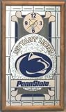 Penn State Nittany Lions Stained Glass Wall Clock