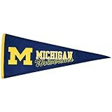 Michigan Wolverines Traditions Wool Pennant