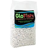 GloFish Aquarium Gravel, White Frost, 5-Pound Bag