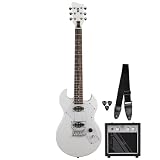 First Act 222 Designer Electric Guitar Pack - White (AL222)