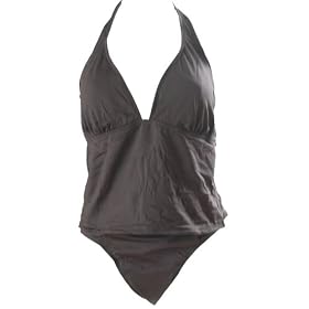 Womens Ibiza Swimwear Plus Size Swimsuit, Tankini, Halter, Bikini , Brown
