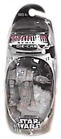 Star Wars Action Figure - Titanium Series 3 Inch AT-AT, Star Wars Action Figures,Star Wars Action Figure,Star Wars Figures,Star Wars Toys Figure,Hasbro Action Figure,Hasbro Star Wars Action Figure