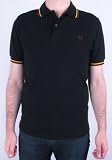 Fred Perry Mens Tipped Polo
