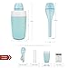 Motoraux Portable Mini Cool Mist Humidifier/Ultrasonic Air desktop Personal Humidifier with LED, Small Perfect for Travel, Home, Office or Car humidifiers with Water Bottle