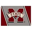 Mississippi State University Rug - Red/ Gray (Rectangle)