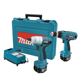 Makita 6980FDWDEX 12-Volt Cordless NiMH Impact Driver Kit with 6217D Drill