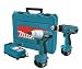 Makita 6980FDWDEX 12-Volt Cordless NiMH Impact Driver Kit with 6217D Drill