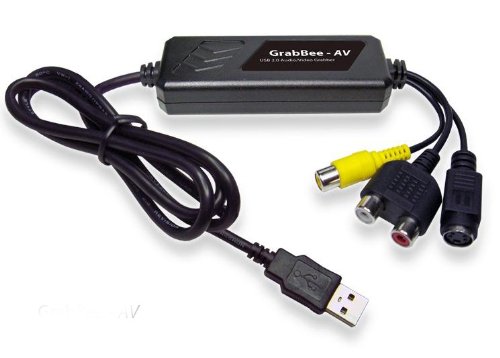 GRABBEE-AV Hi-Speed Deluxe USB 2.0 Audio Video 