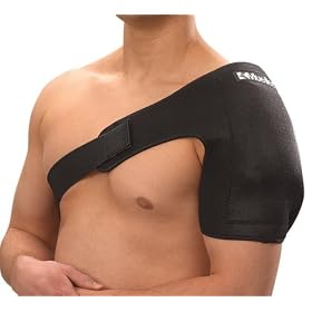 Click here to buy Works on Shoulder - Mueller Reusable Cold or Hot Therapy Wrap by Mueller.
