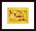 Womans Traveling Treasures, A, Art Poster by Ria Nauts, with Wood Frame, poster size: 12