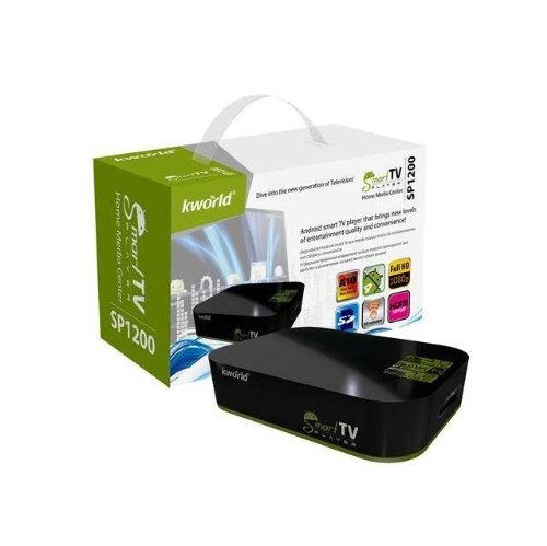 Kworld HDMI Smart TV Player with AV Support and Wi-Fi Output KW-SP1200