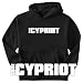 Sweatshirt Black  True Cypriot  Cyprus Country
