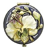 Jay Strongwater Orchid Mini Compact