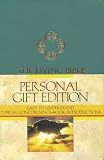 Living Bible Gift-Personal Teal Deluxe Imitation Leather