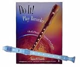 MusicalInstruments: Medium picture for Recorder Pack. Yamaha Blue Soprano Recorder with Do It! Play Recorder! Book