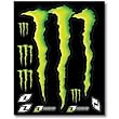 One Industries Monster Energy Decal Sheet