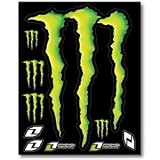 One Industries Monster Energy Decal Sheet