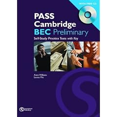 PASS Cambridge BEC: Preliminary Self-study Practice Tests with Key