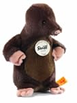 Steiff 071164 - Diggy Maulwurf, braun...