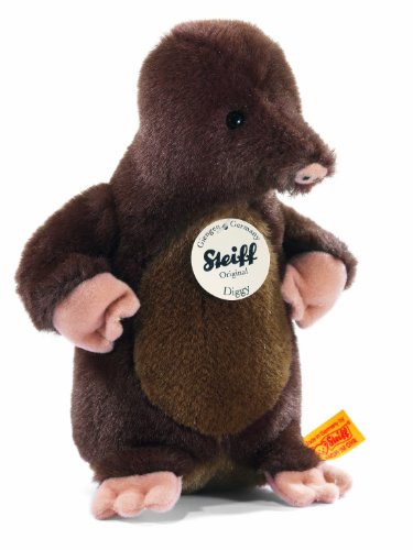 Steiff 071164 - Diggy Maulwurf, braun, 18 cm Preisvergleich