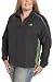 adidas Women's Plus 3-Stripe Wind Jacket, Rubia Grey/Rave Green, 1X
