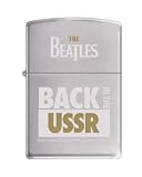 Zippo Beatles-Back In the USSR Brushed Chrome Lighter, 9021
