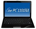 ASUS Eee PC 1101HA-MU1X-BK 11.6-Inch Black Netbook - 11 Hour Battery Life