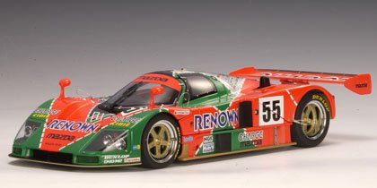 AUTOart 1/18 マツダ 787B 1991 ル・マン優勝 #55 スペシャル・エディション (優勝トロフィー付属)