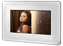 Odys Slim TV Riva digitaler Bilderrahmen mit DVB-T Fernseher (17,5 cm (7 Zoll) Display, DVB-T, MP3/Video, Kartenslots, USB 2.0) weiß