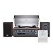 TEAC LP-P1000 Turntable Stereo System With Bluetooth/CD/Radio (Cherry) w/ Power Adaptor Charging Dock